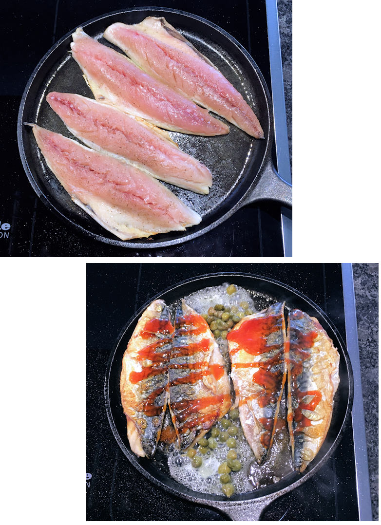 Sticky Mackerel Fillet Recipe Cuisine Fiend